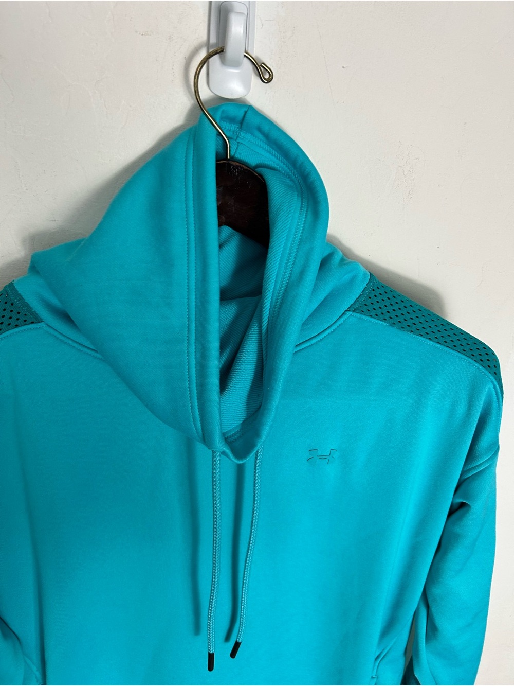 Under Armour Teal Hooded Pullover - Picture 4 of 12